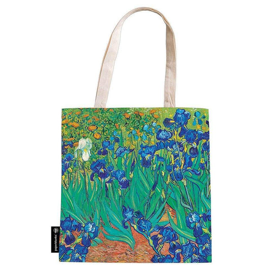 Paperblanks Van Gogh's Irises Canvas Bag - 24Papershop