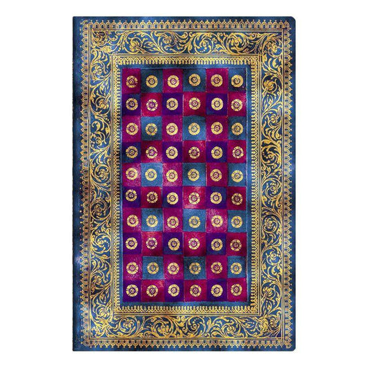 Paperblanks Venetian Mornings Celeste Mini - Gelinieerd - 24Papershop