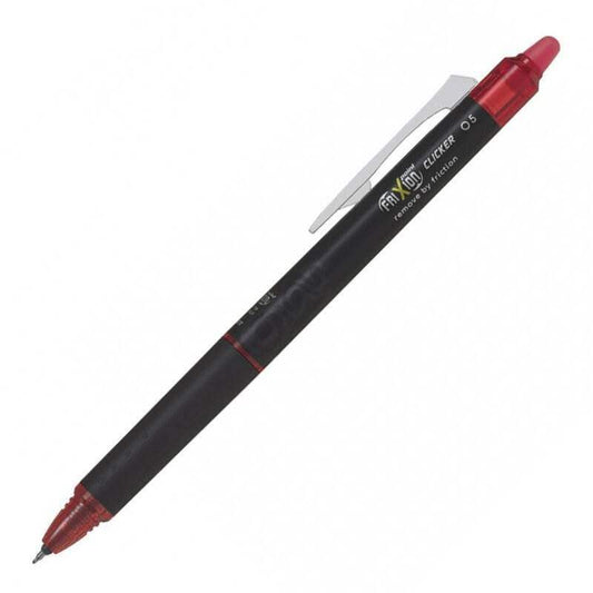 Pilot Frixion Ball Point Clicker Uitwisbaar 0.25 - Rood - 24Papershop