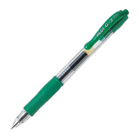 Pilot G-2 05 Rollerball Gel Groen - 24Papershop