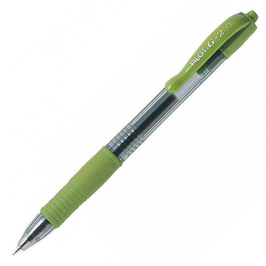 Pilot G-2 07 Gel Rollerball Lime Green - 24Papershop