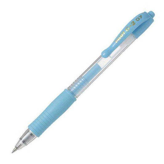 Pilot G-2 07 Gel Rollerball Pastel Blauw - 24Papershop