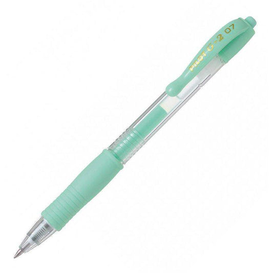 Pilot G-2 07 Gel Rollerball Pastel Groen - 24Papershop