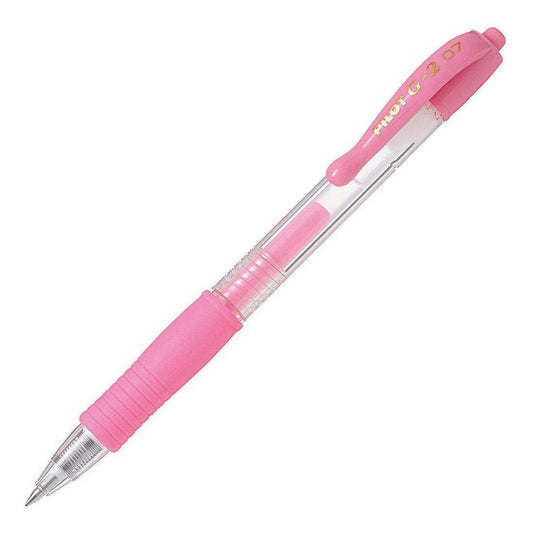 Pilot G-2 07 Gel Rollerball Pastel Roze - 24Papershop