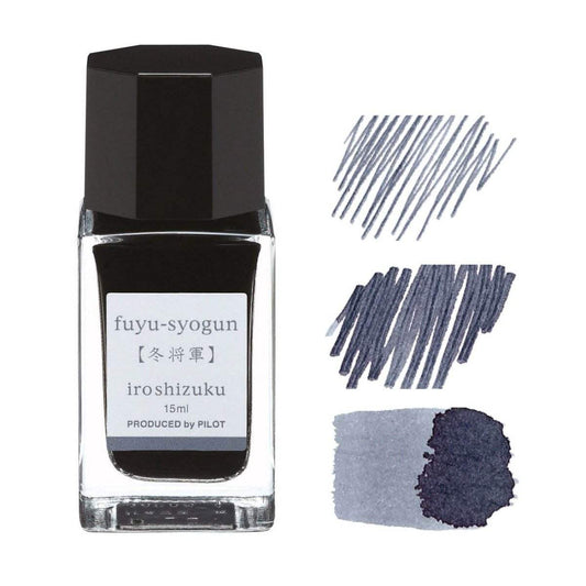 Pilot Iroshizuku Inkt 15ml Fuyu-Syogun (Grijs) - 24Papershop