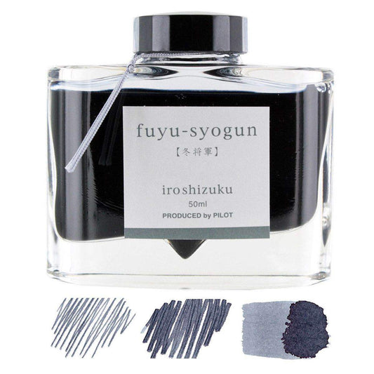 Pilot Iroshizuku Inkt 50ml Fuyu-Syogun (Grijs) - 24Papershop