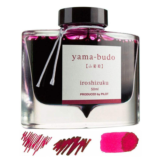 Pilot Iroshizuku Inkt 50ml Yama-Budo (Magenta) - 24Papershop