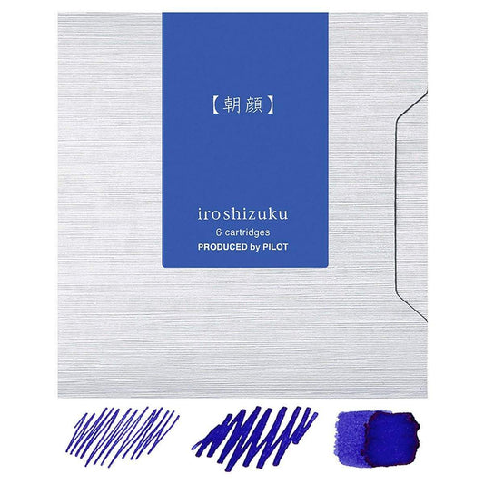 Pilot Iroshizuku Inktcartridge Asa-Gao - 6 stuks - 24Papershop