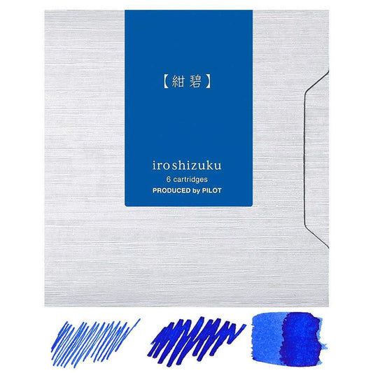 Pilot Iroshizuku Inktcartridge Kon-Peki - 6 stuks - 24Papershop