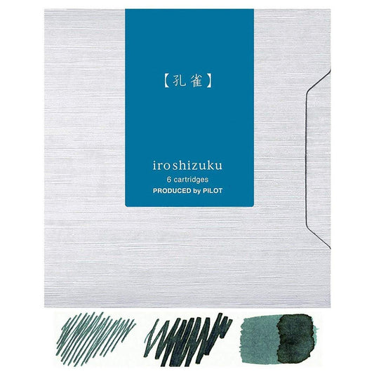 Pilot Iroshizuku Inktcartridge Ku-Jaku - 6 stuks - 24Papershop