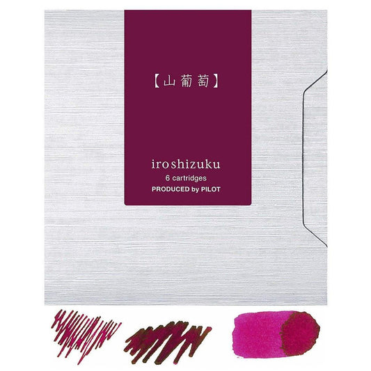Pilot Iroshizuku Inktcartridge Yama-Budo - 6 stuks - 24Papershop