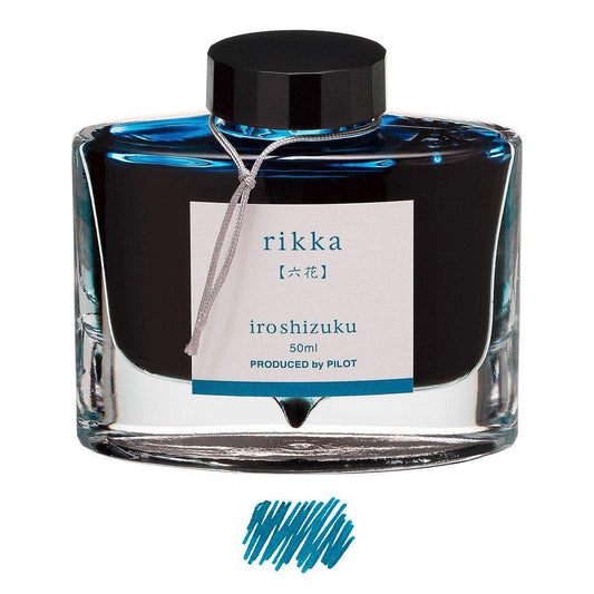 Pilot Iroshizuku Inkt 50ml Rikka (Blauw) - 24Papershop