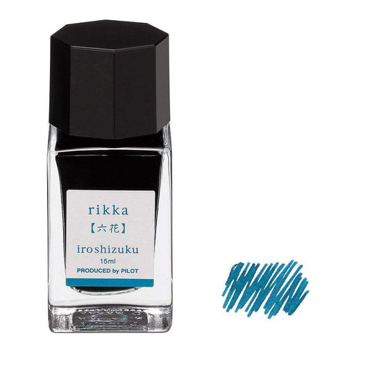 Pilot Iroshizuku Inkt 15ml Rikka (Blauw) - 24Papershop