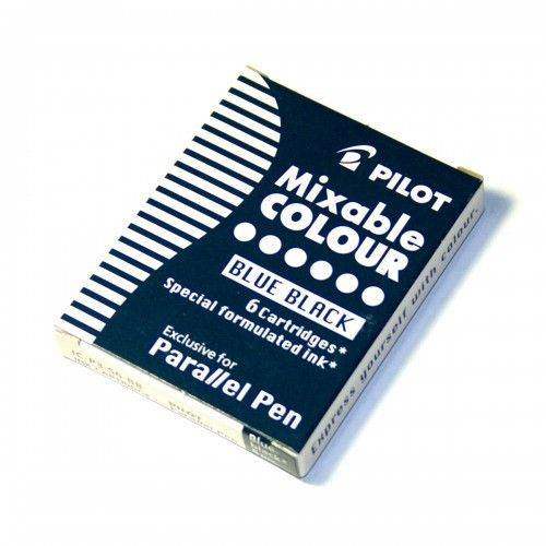 Pilot Parallel Pen Navulling | per 6 stuks | Blauw/ Zwart - 24Papershop