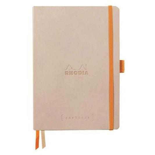 Rhodia Goalbook Dotted A5 Softcover - Touche de Rose - 24Papershop
