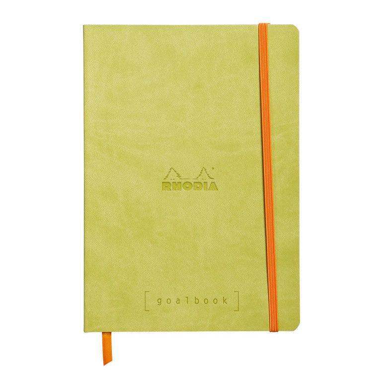 Rhodia Goalbook Dotted Bullet Journal A5 Anijsgroen - Softcover - 24Papershop