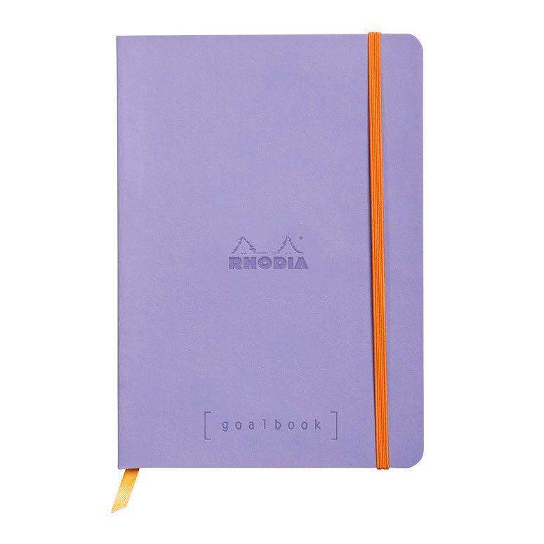 Rhodia Goalbook Dotted Bullet Journal A5 Iris - Softcover - 24Papershop