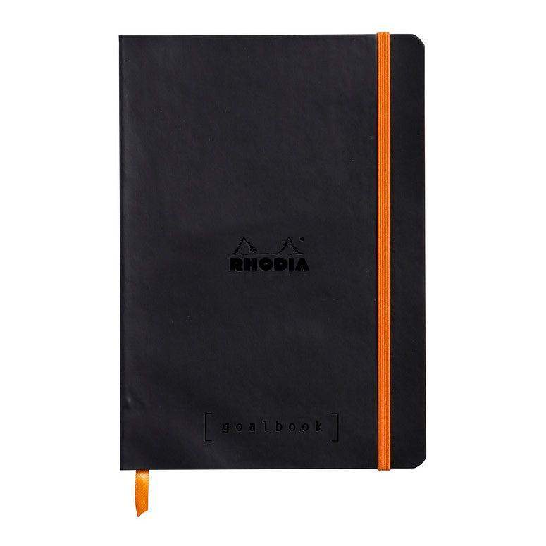 Rhodia Goalbook Dotted Bullet Journal A5 Zwart - Softcover - 24Papershop
