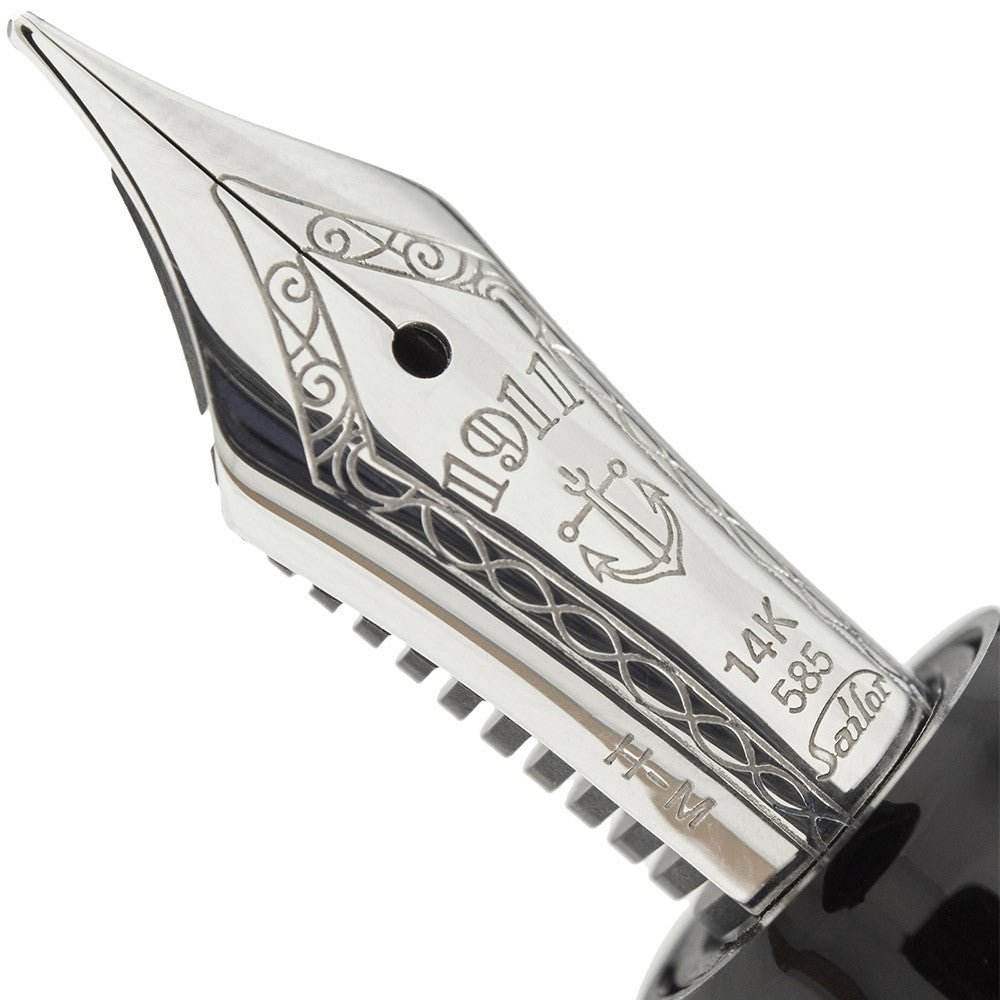 Sailor Fountain Pen Pro Gear Slim CT -Black Bold - 24Papershop