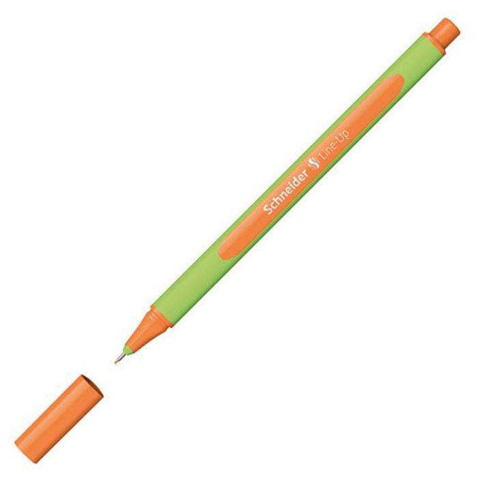 Schneider Line-Up Fineliner - Oranje - 24Papershop