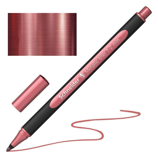 Schneider Paint-It 020 1-2mm Metallic - Vintage Red - 24Papershop
