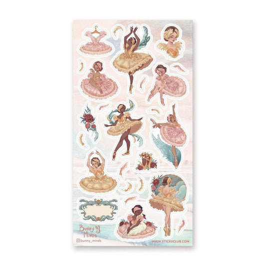 Stickii Sticker Ballet Beauty - 24Papershop
