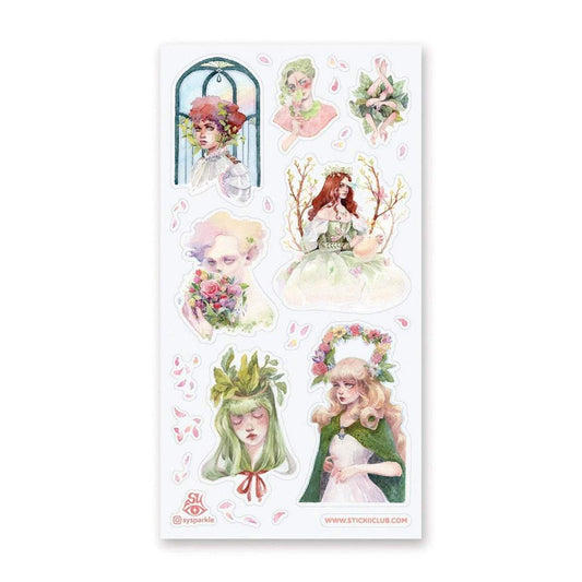 Stickii Sticker Blooming Portraits - 24Papershop