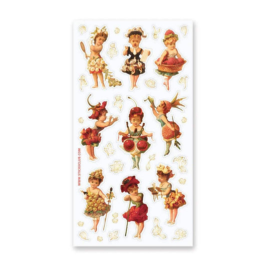 Stickii Sticker Flower Frocks - 24Papershop
