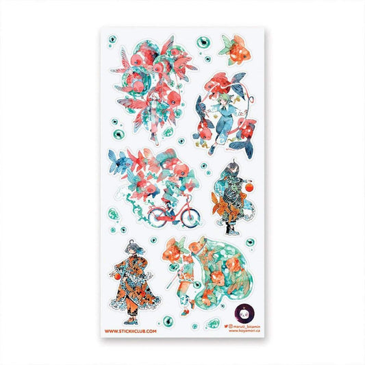Stickii Sticker Guided by Goldfish - 24Papershop