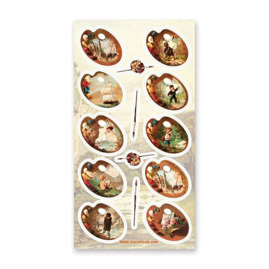 Stickii Sticker Painted Palettes - 24Papershop