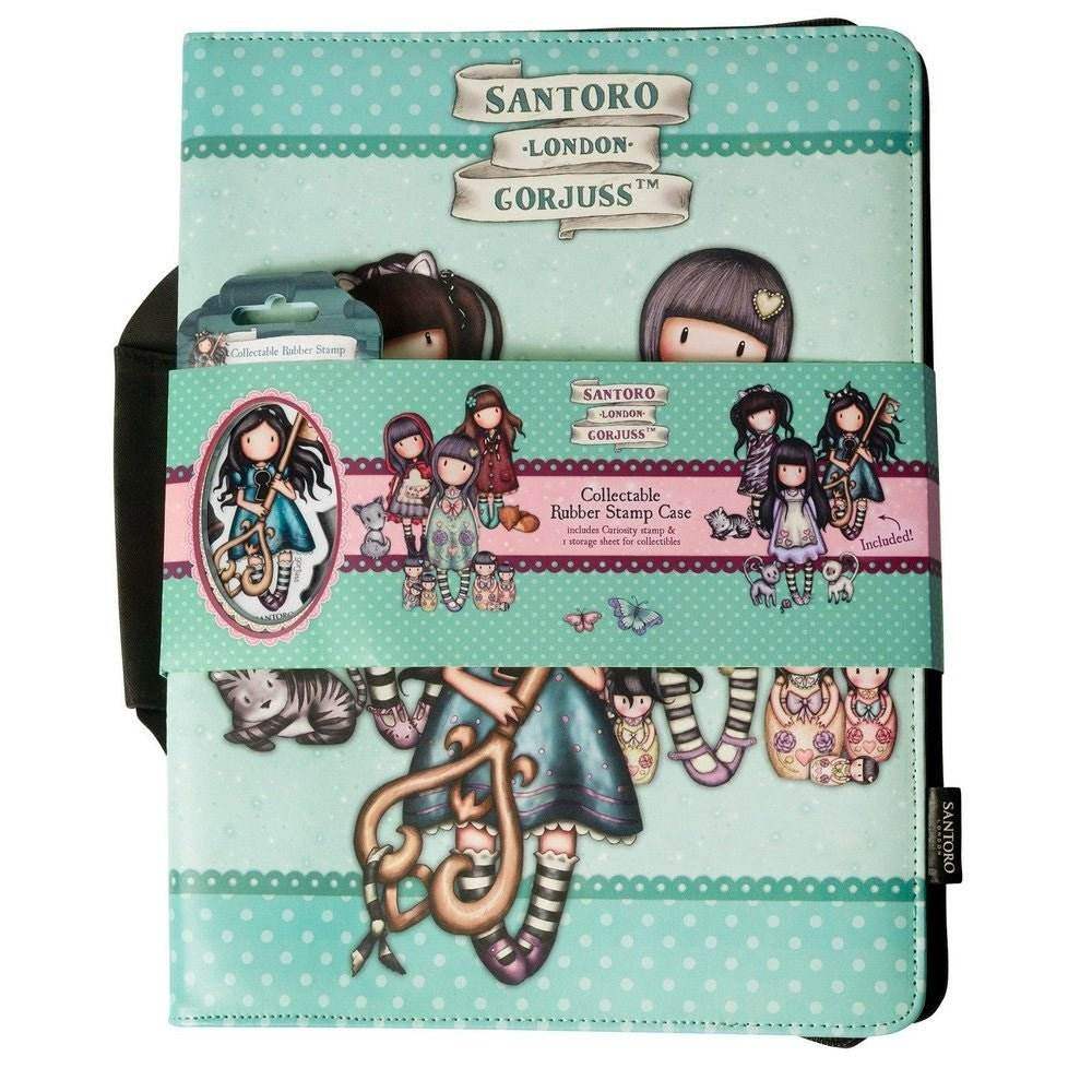 Studio Light Gorjuss Storage Case & Curiosity Stamp & Pocket Sheet - 24Papershop