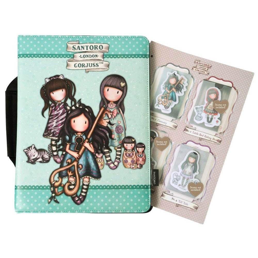 Studio Light Gorjuss Storage Case & Curiosity Stamp & Pocket Sheet - 24Papershop