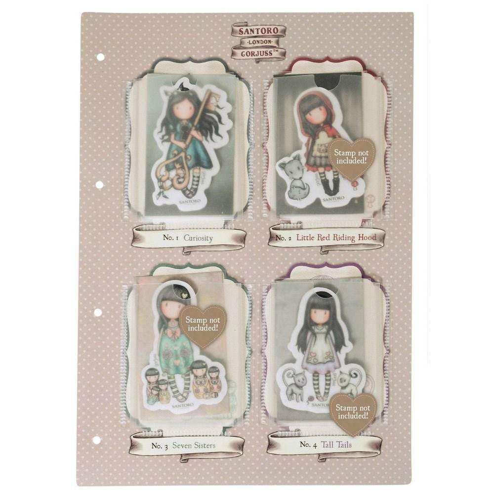 Studio Light Gorjuss Storage Case & Curiosity Stamp & Pocket Sheet - 24Papershop