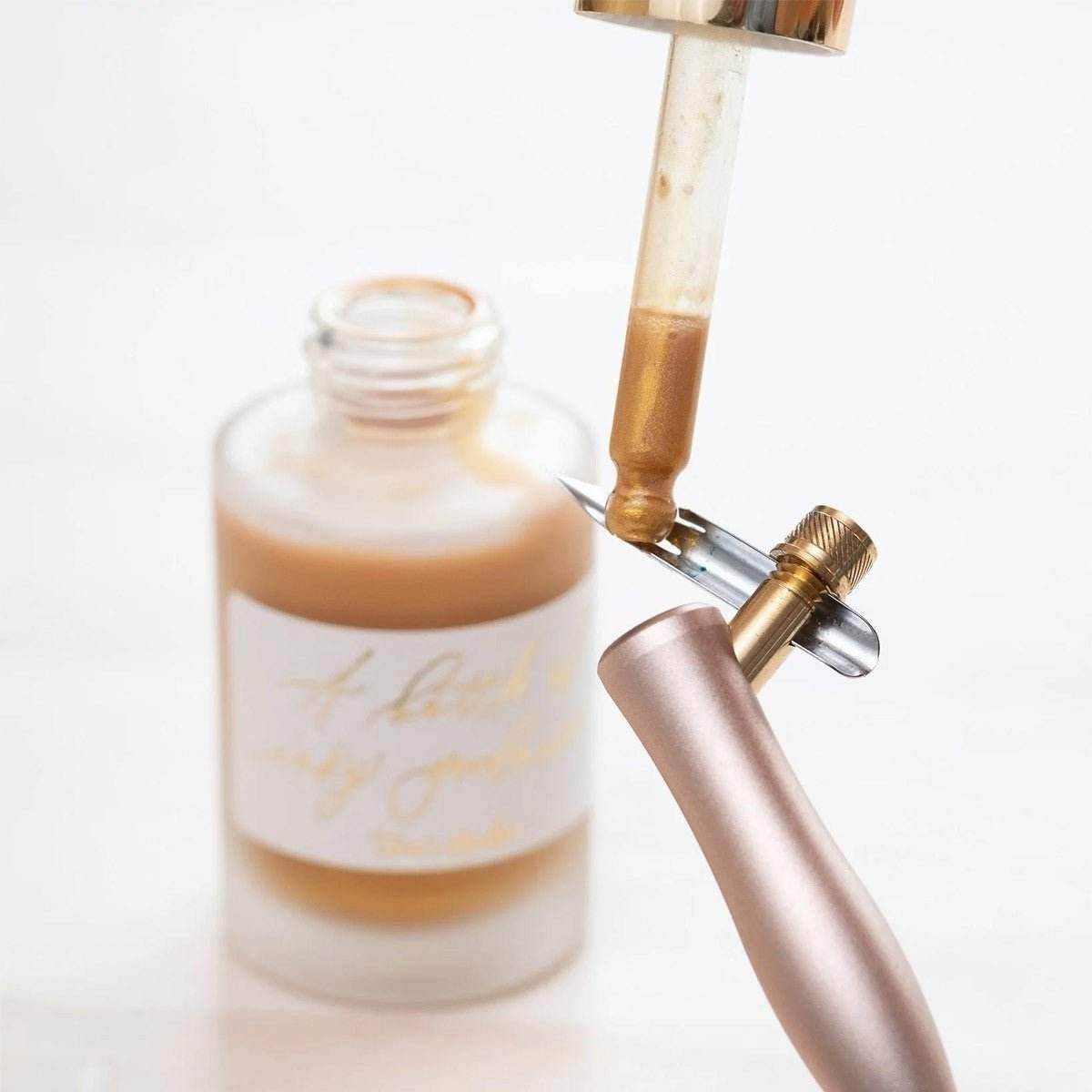 Tom's Studio Calligraphy Inkt 30ml - Peacock - 24Papershop