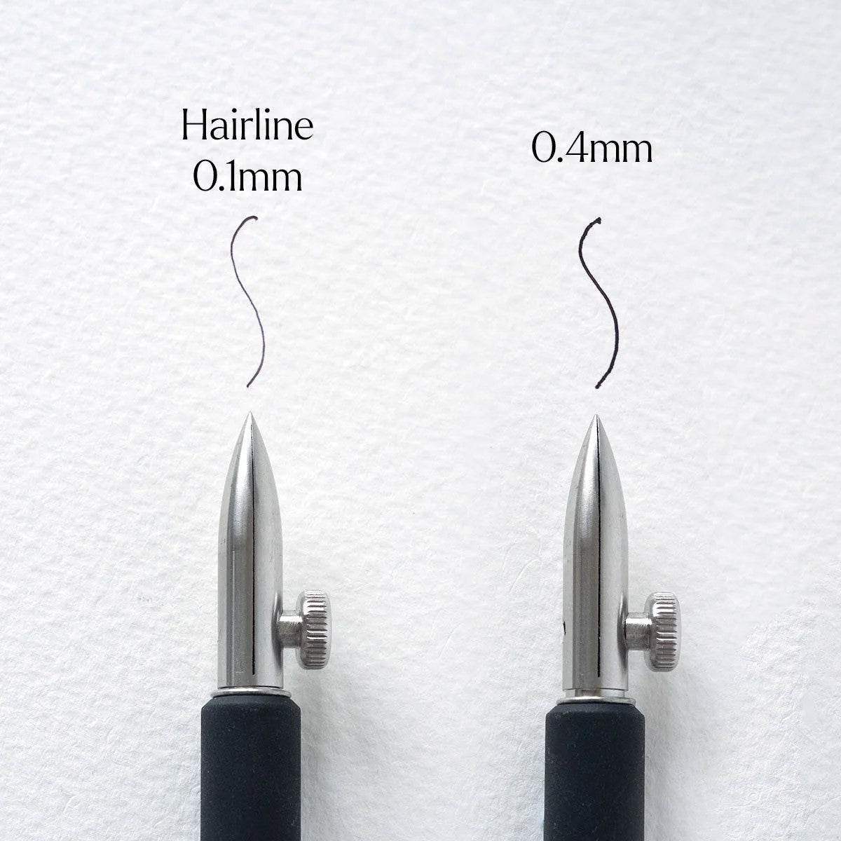 Tom's Studio One Dip Nib - Sterling Steel - 24Papershop