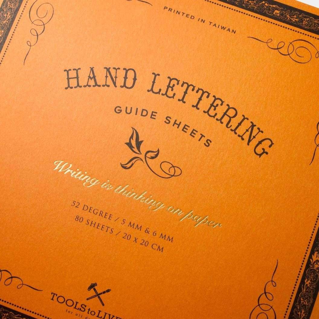 Tools to Liveby Calligraphy Practice Notebook / Handwriting - 24Papershop