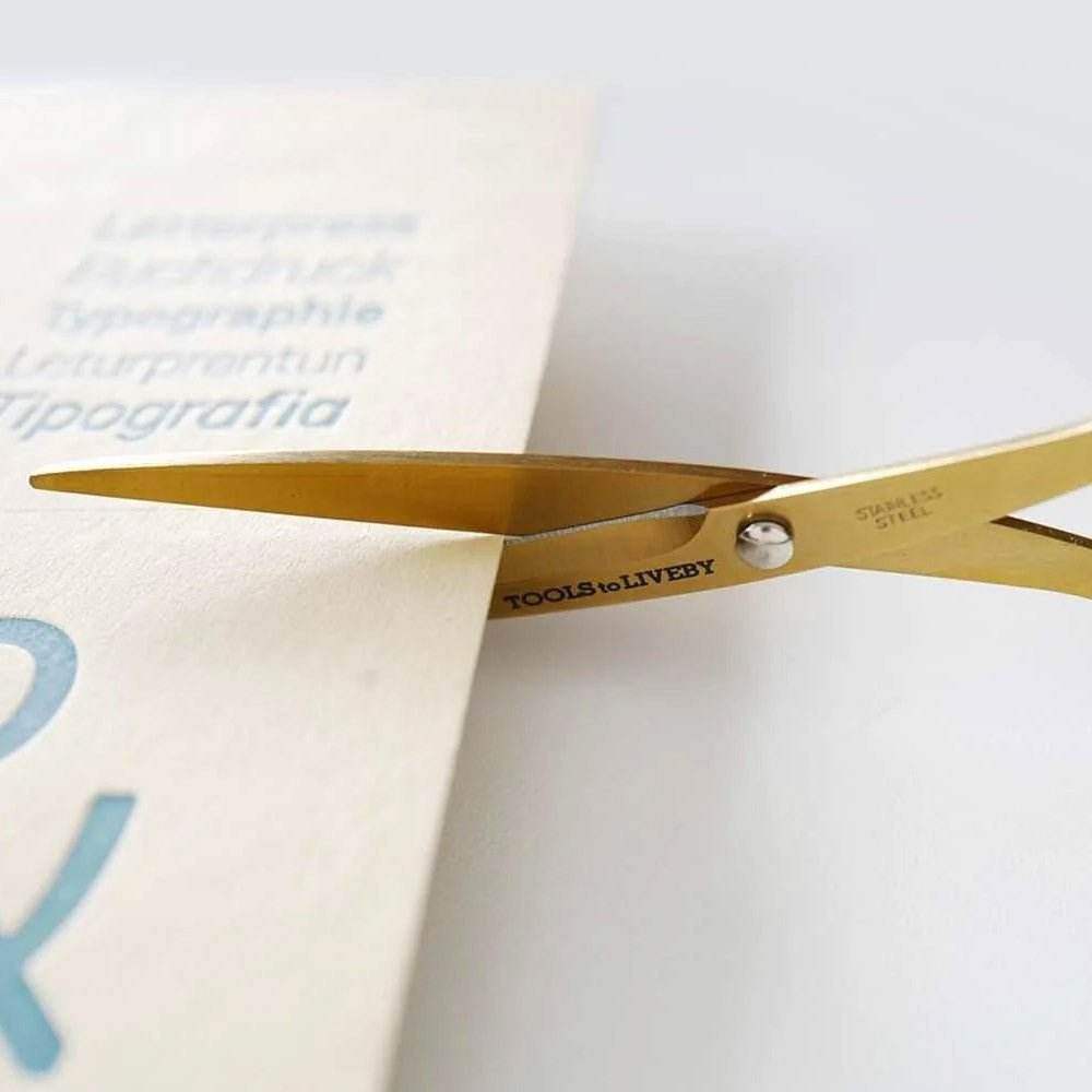 Tools to Liveby Scissors - 16,5cm Gold - 24Papershop