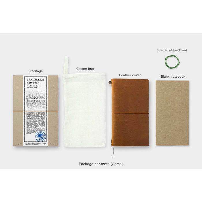 TRAVELER'S Notebook Regular Size - Camel - 24Papershop