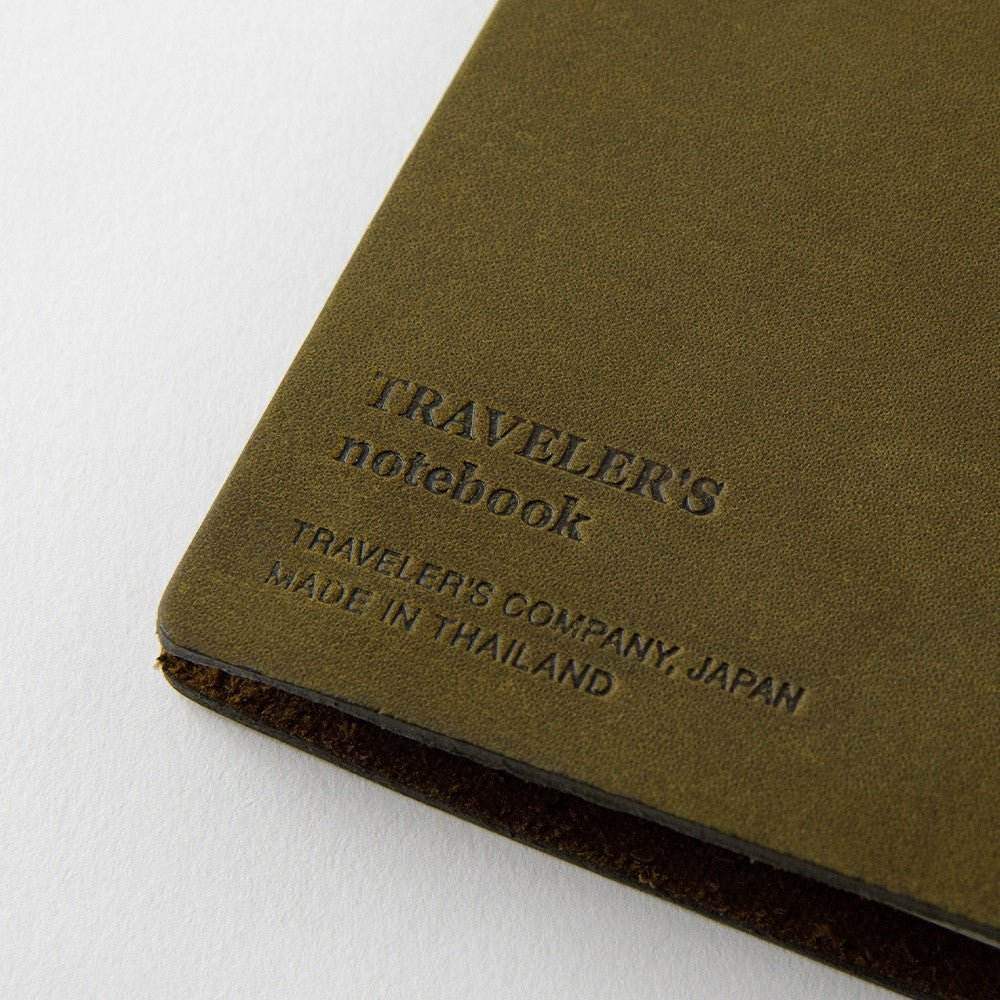 TRAVELER'S Notebook Regular Size - Olive - 24Papershop