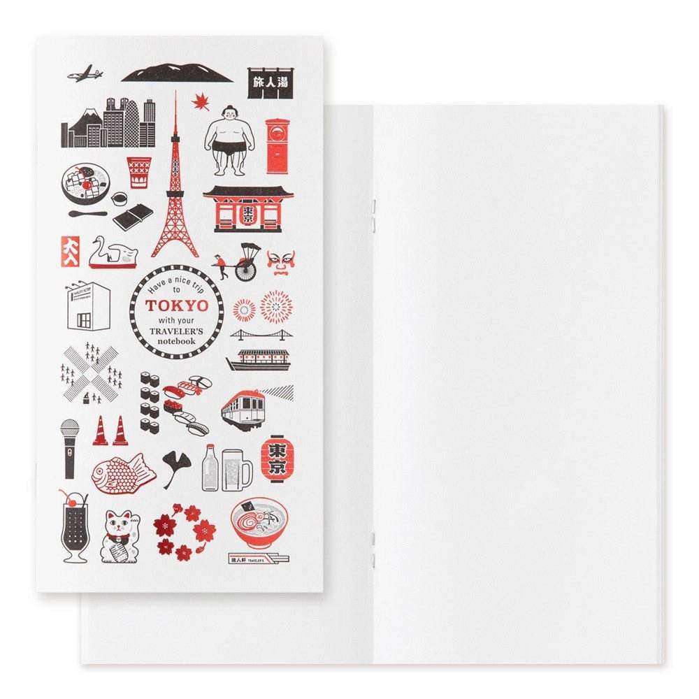 TRAVELER'S Notebook Tokyo Blank Refill - 24Papershop