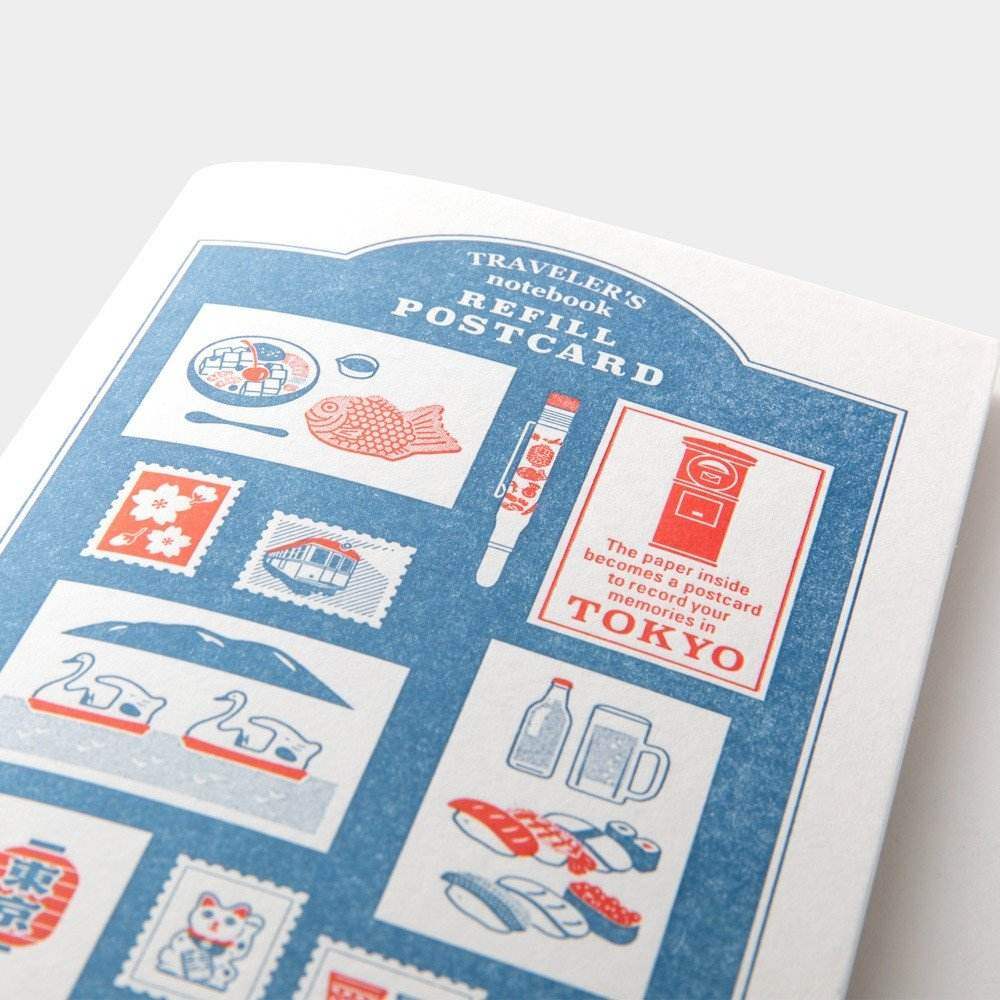 TRAVELER'S Notebook Tokyo Postcard Refill - 24Papershop