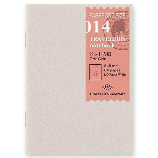 TRAVELER'S Refill Passport Size 014 - Dot Grid - 24Papershop