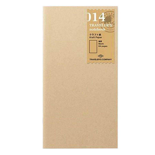 TRAVELER'S Refill Regular Size 014 - Kraft Paper - 24Papershop