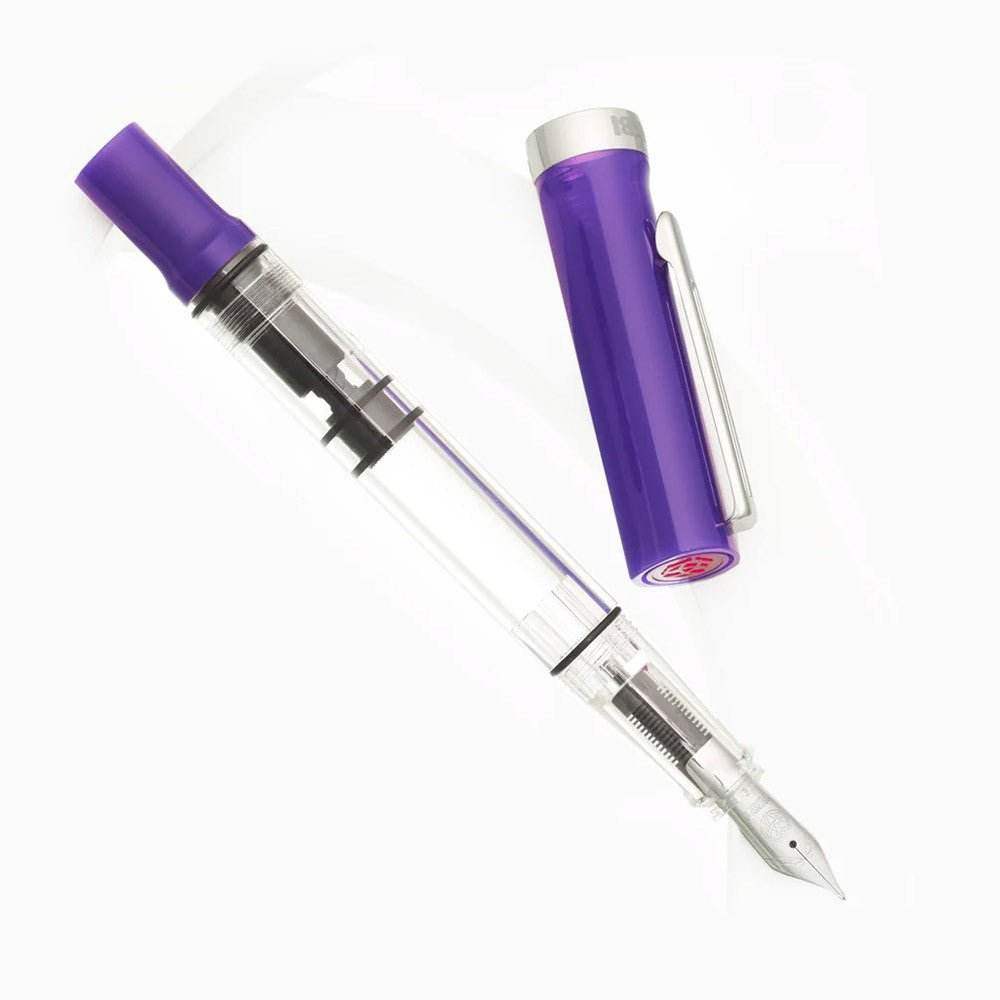 TWSBI Eco T Fountain Pen Eggplant - Medium - 24Papershop