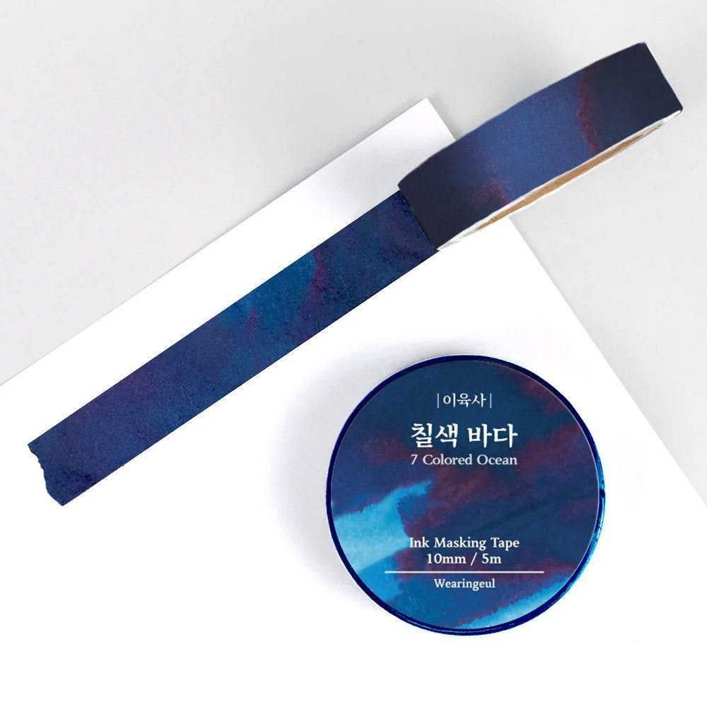 Wearingeul Washitape - 7 Colored Ocean - 24Papershop