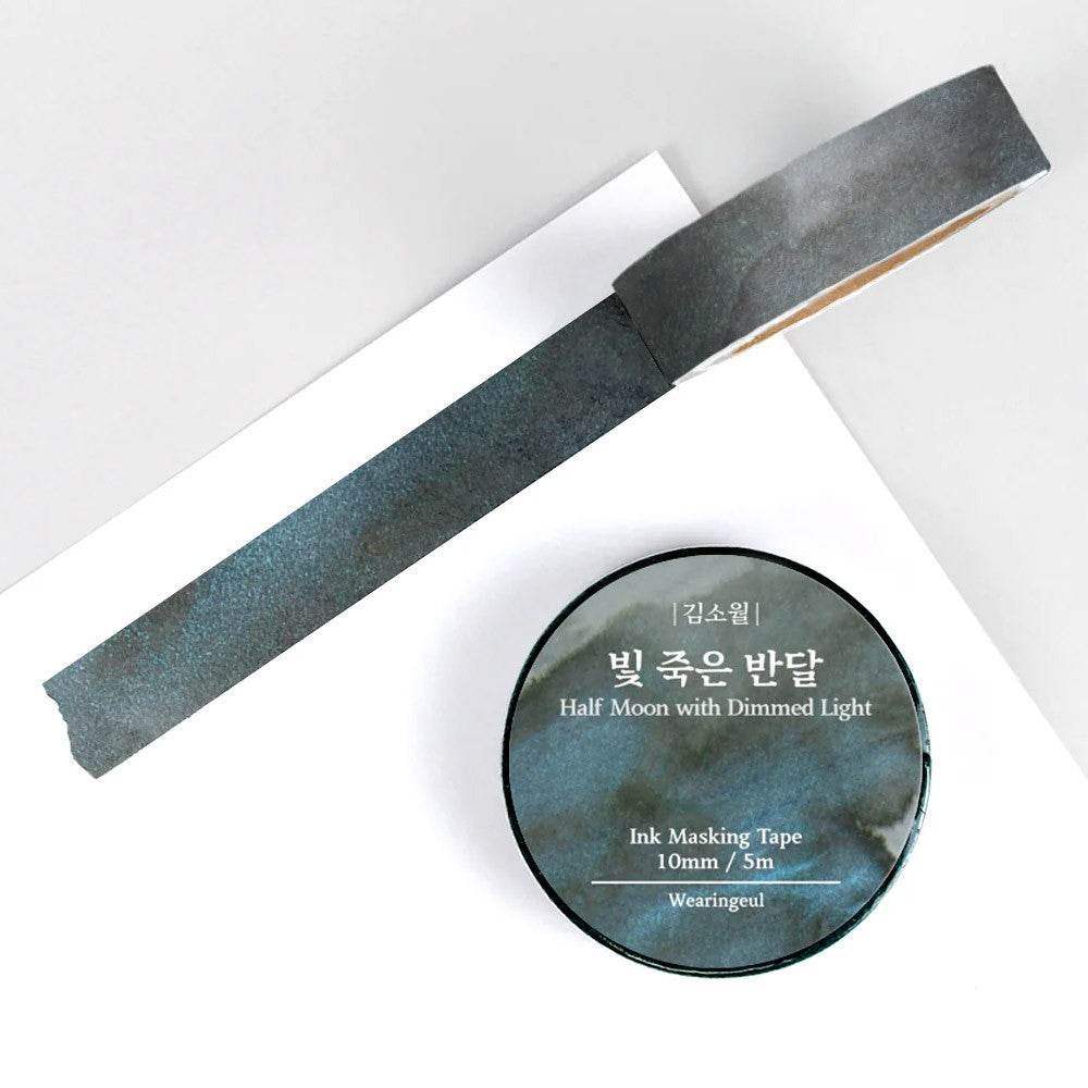 Wearingeul Washitape - Half Moon with Dimmed Light - 24Papershop