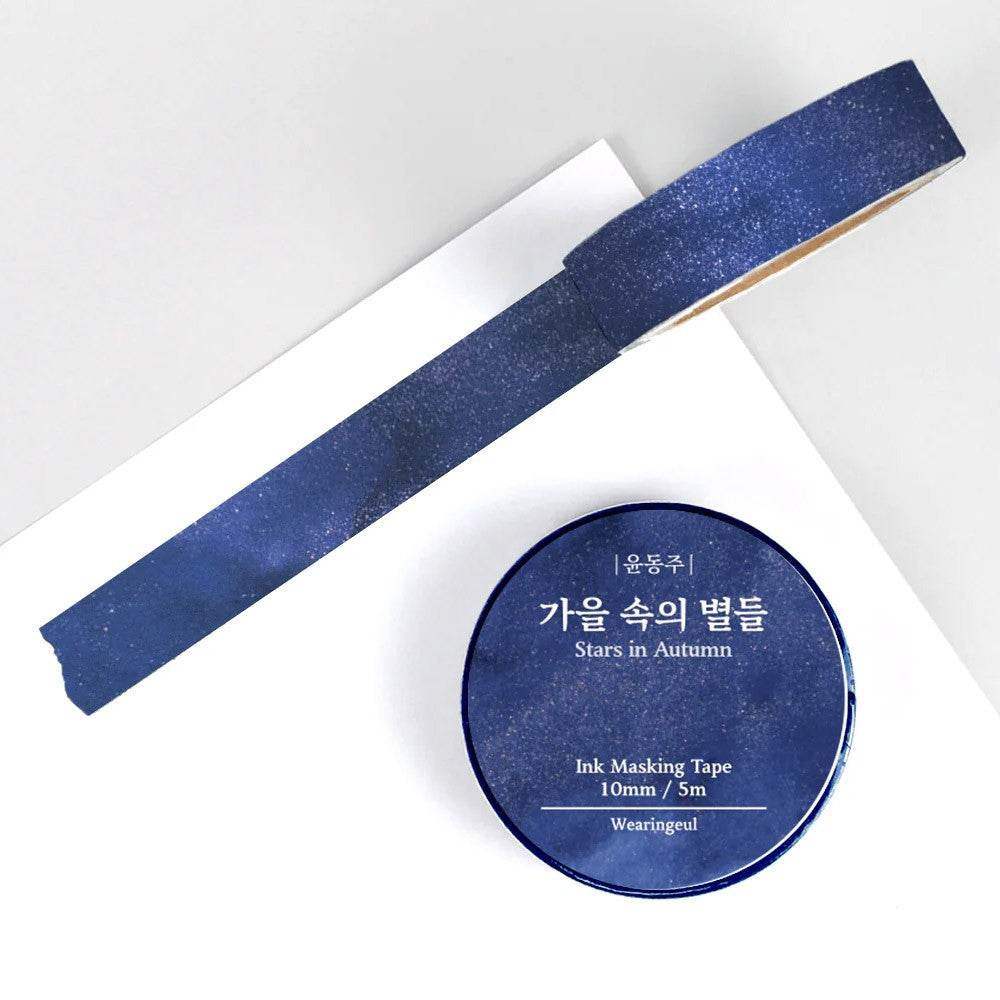 Wearingeul Washitape - Stars in Autumn - 24Papershop