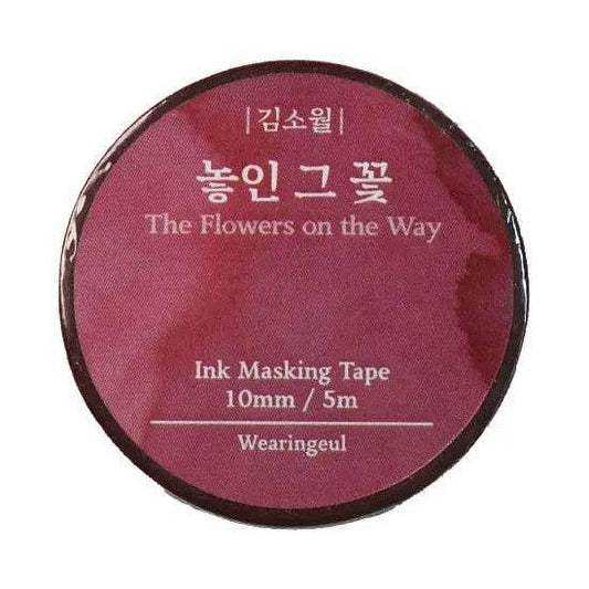 Wearingeul Washitape - The Flowers on the Way - 24Papershop