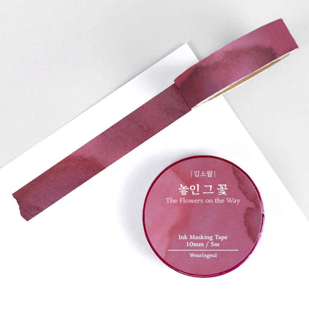 Wearingeul Washitape - The Flowers on the Way - 24Papershop