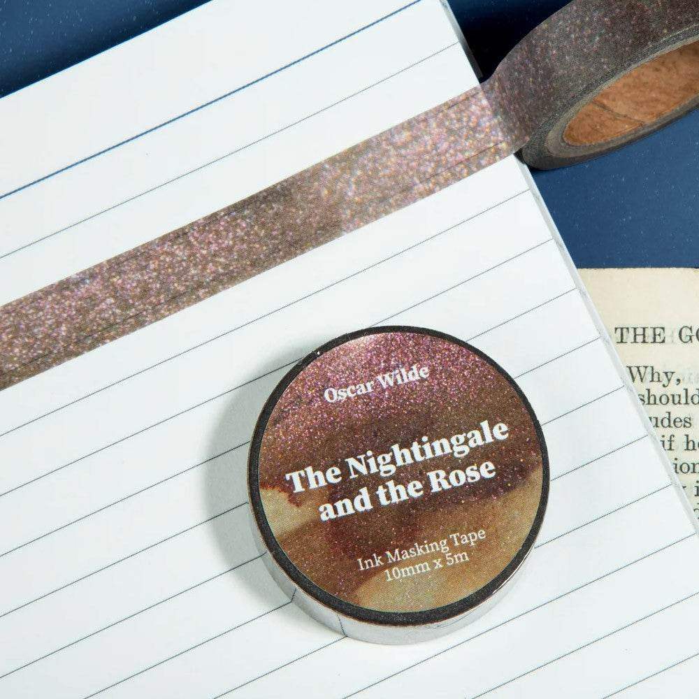 Wearingeul Washitape - The Nightingale and the Rose - 24Papershop